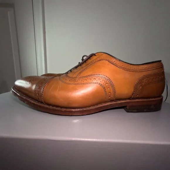 Allen Edmonds, Strand Cap-toe Oxford Dress Shoe, 8.5 D